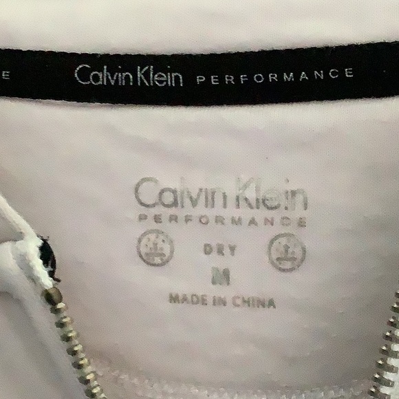 Calvin Klein Performance Zipper Up Hooded Sweatshirt - Picture 3 of 6